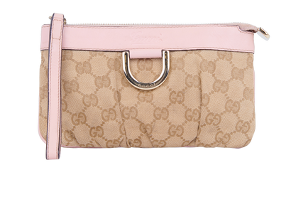 Gucci GG D Ring Wristlet, front view